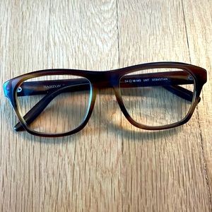 Barton Perreira brown tortoise shell glasses
